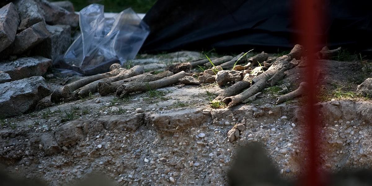 Pri cyklistickom chodníku sa našli kostrové pozostatky človeka