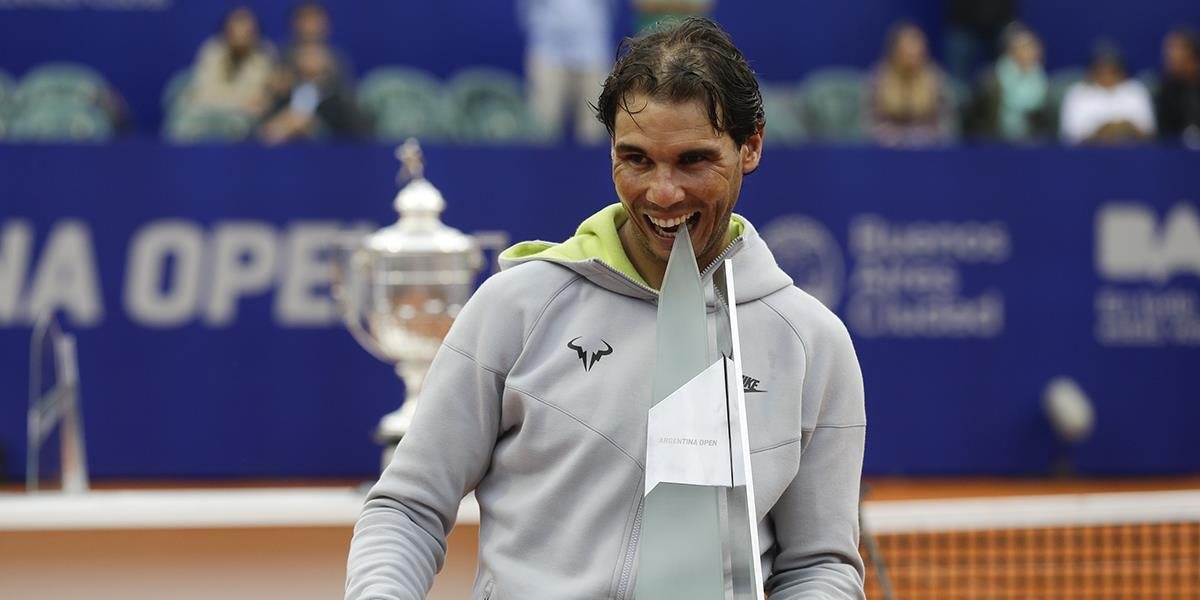 ATP v Buenos Aires: Nadal vyhral turnaj získal 46. titul na antuke