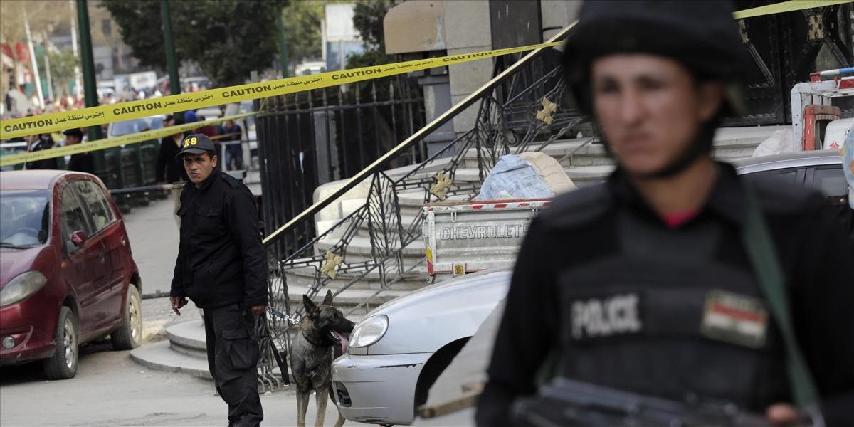 Bomba zabila jedného človeka v centre Káhiry