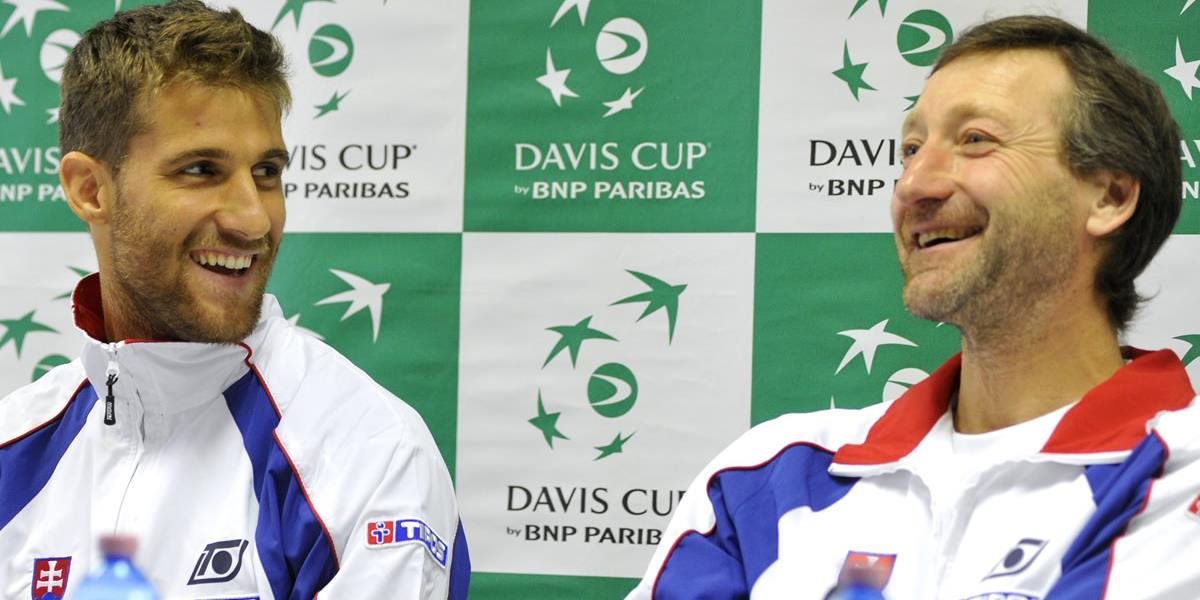 Davis Cup: Kližanovo lavírovanie nijako nesúviselo s Mečířom