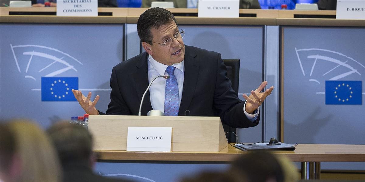 Šefčovič: Dodávky plynu sú po rokovaní s Ruskom a Ukrajinou zabezpečené