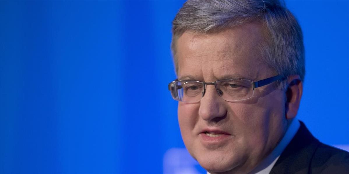 Komorowski: Rozhodnutie Moskvy nevpustiť Borusewicza je nepochopiteľné