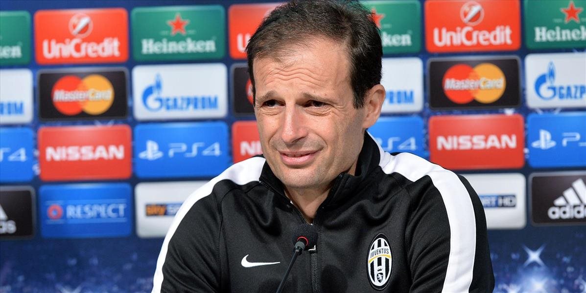 Nahnevaný kouč Juventusu Allegri po remíze v Ríme: Mali sme vyhrať
