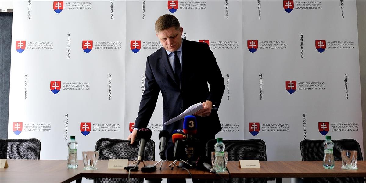 Fico: Vysokoškolské vzdelávanie do roku 1989 bolo kvalitnejšie, ako je teraz