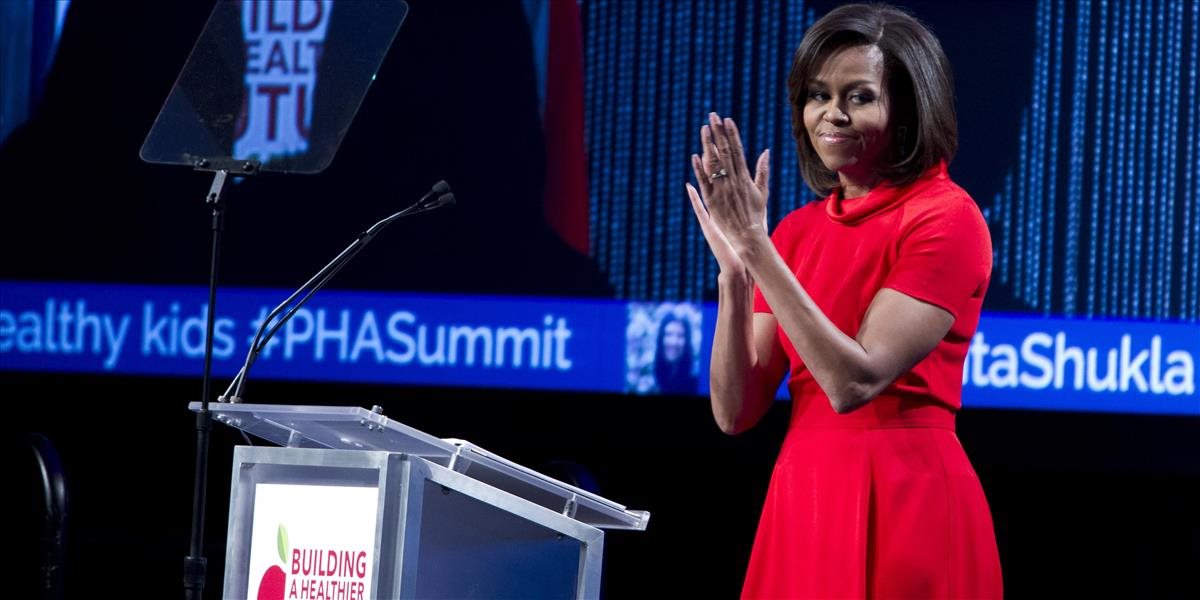 Prvá dáma USA Michelle Obamová v Ázii podporí vzdelávanie dievčat