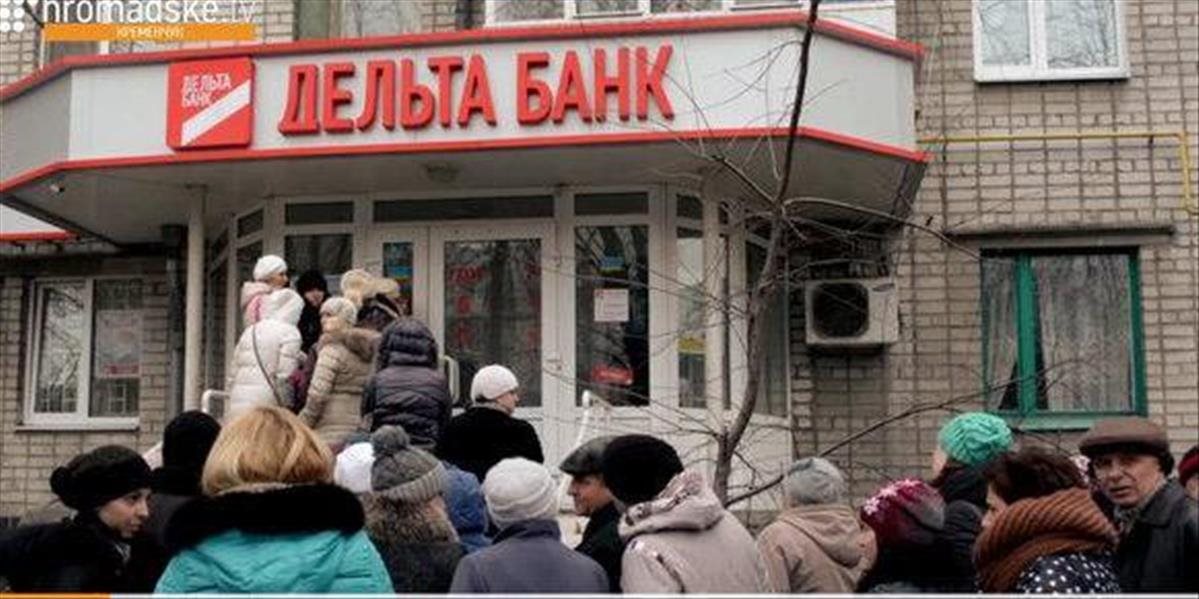 Štvrtá najväčšia ukrajinská banka Delta Bank vyhlásila bankrot