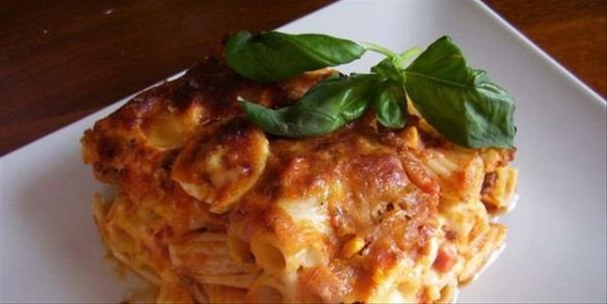 FOTO Recept: Zapekané cestoviny s mletým mäsom