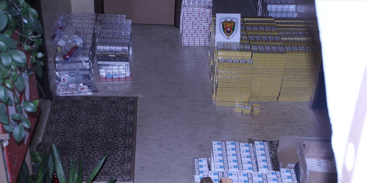 Na hraničnom priechode Ubľa zadržali 24-tisíc kusov nelegálnych cigariet