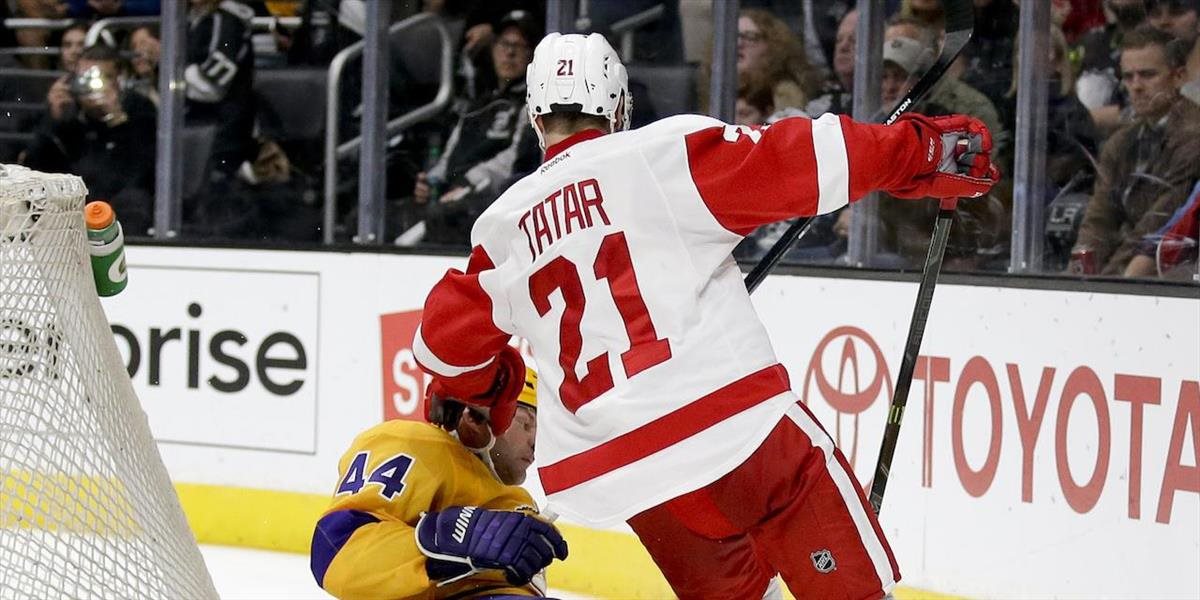 NHL: Tatar ani Jurčo nebodovali, Detroit vyhral po predĺžení