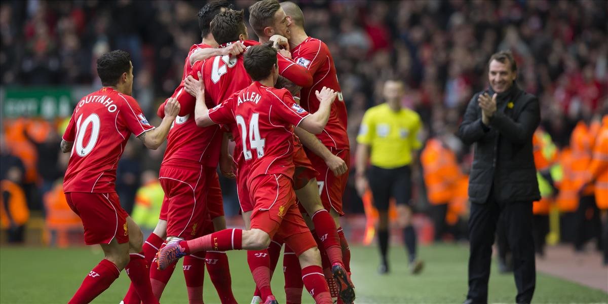 Liverpool stále živí nádej na Ligu majstrov, Rodgers ospevuje Hendersona