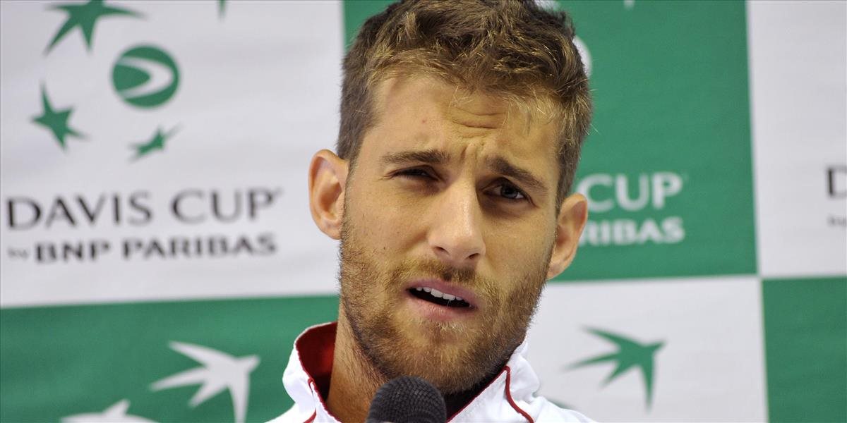 Davis Cup: Zápas Slovensko - Slovinsko otvoria Kližan so Žemljom
