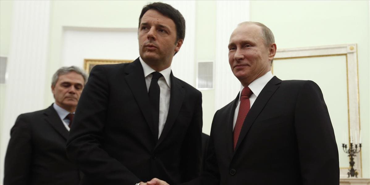 Putin: Taliansko je kľúčovým partnerom Ruska