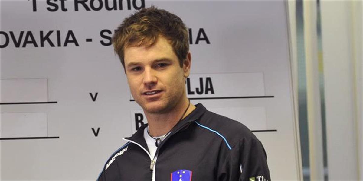 Davis Cup: Ak Kavčič v piatok nenastúpi, počas víkendu ešte môže