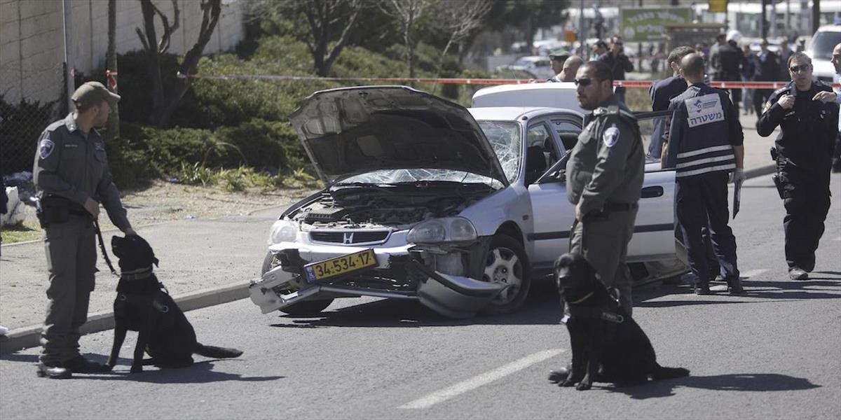 Palestínsky vodič vrazil do izraelských chodcov, štyroch zranil