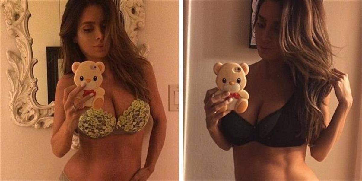 FOTO Neuveríte, že táto modelka je v ôsmom mesiaci tehotenstva