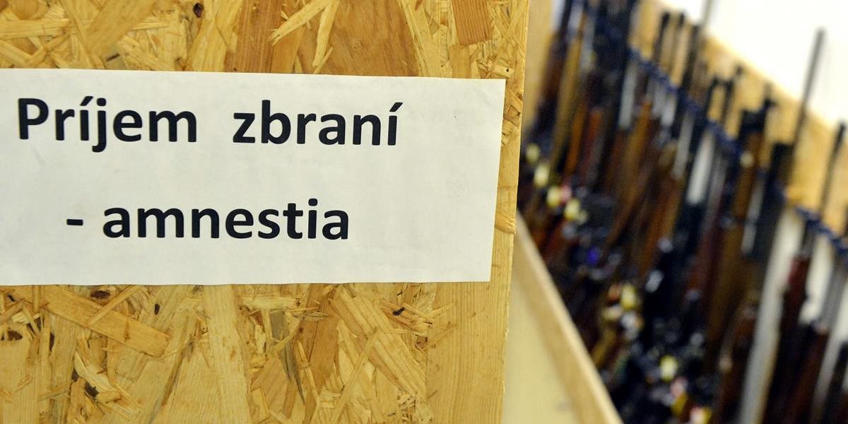 Za tri mesiace zbraňovej amnestie odovzdali viac ako tisíc zbraní
