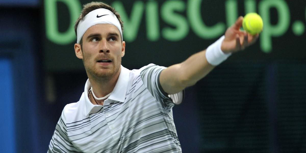 Davis Cup: Gombos sa pridal ku Kližanovi, Slovensko vedie nad Slovinskom 2:0