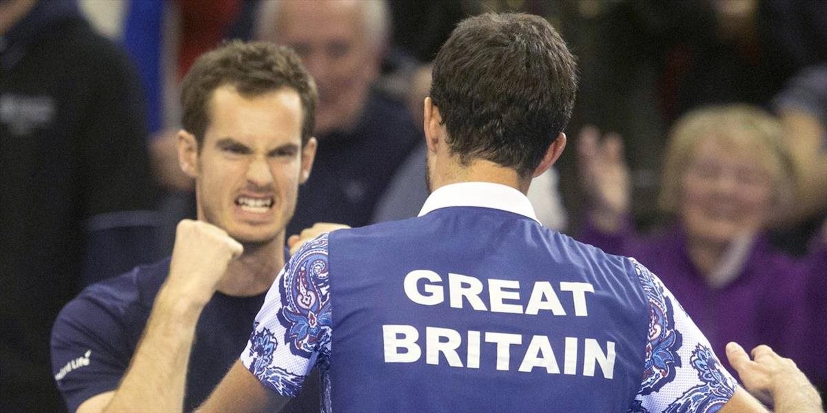 Davis Cup: Veľká Británia zvíťazila v osemfinále nad USA