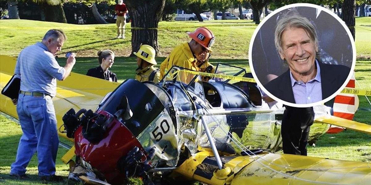 Harrison Ford podstúpil po havárii lietadla operáciu členka a panvy