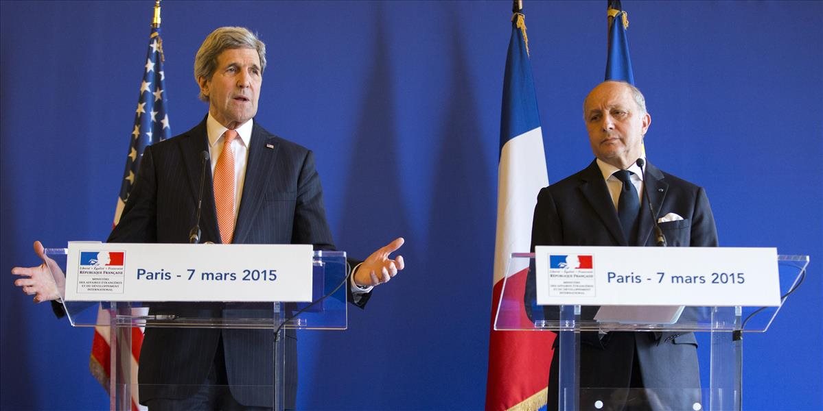 Kerry a Fabius ubezpečili, že ich krajiny sa zhodujú v názore na dohodu s Iránom