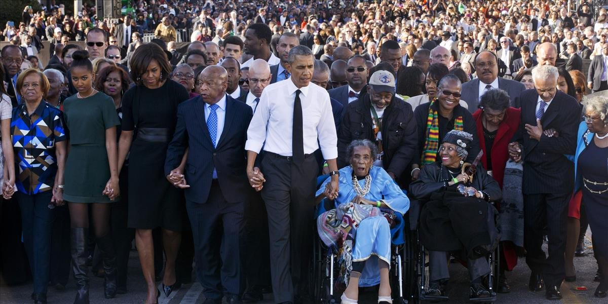 Obama upozornil, že práca hnutí za občianske práva sa ešte neskončila