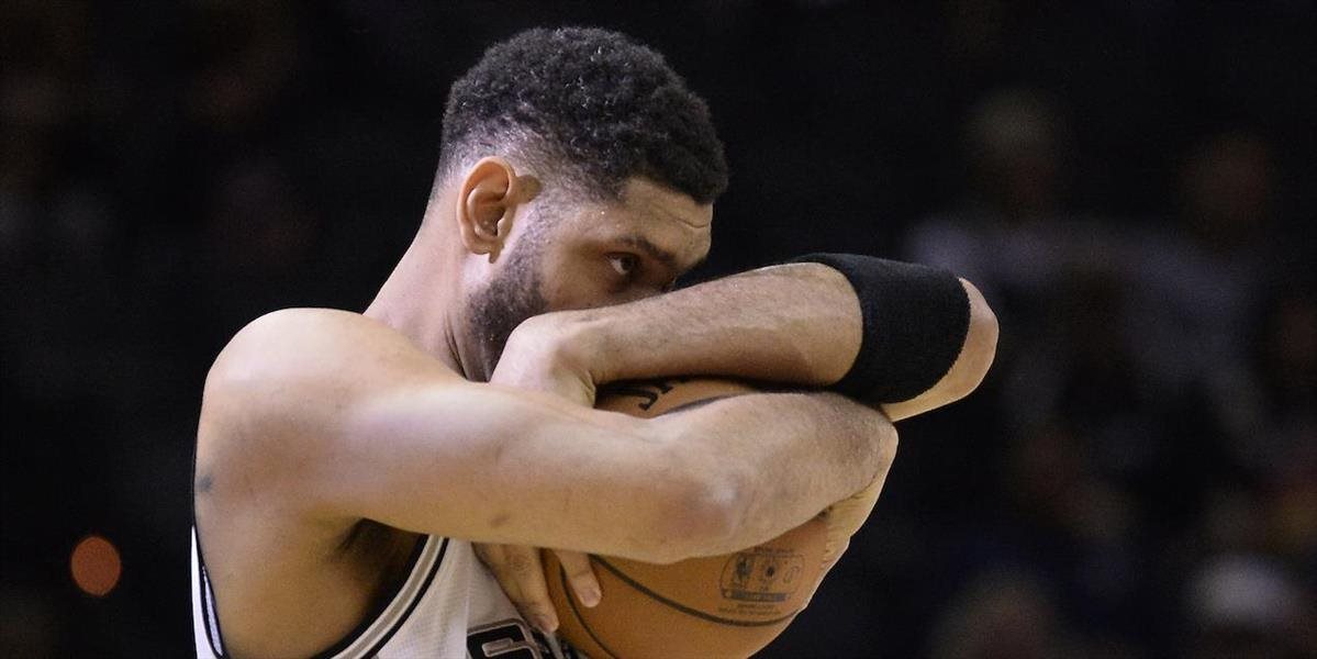 NBA: Duncan bez bodu z hry po 1310 zápasoch