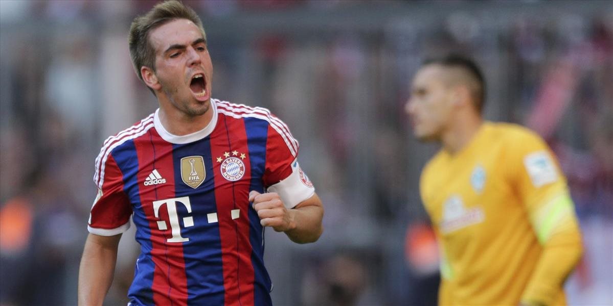 Lahm po zranení opäť trénuje s tímom, Bayernu však zatiaľ nepomôže