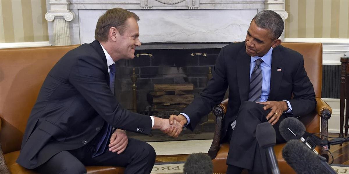 Obama a Tusk sa stretli v Oválnej pracovni Bieleho domu