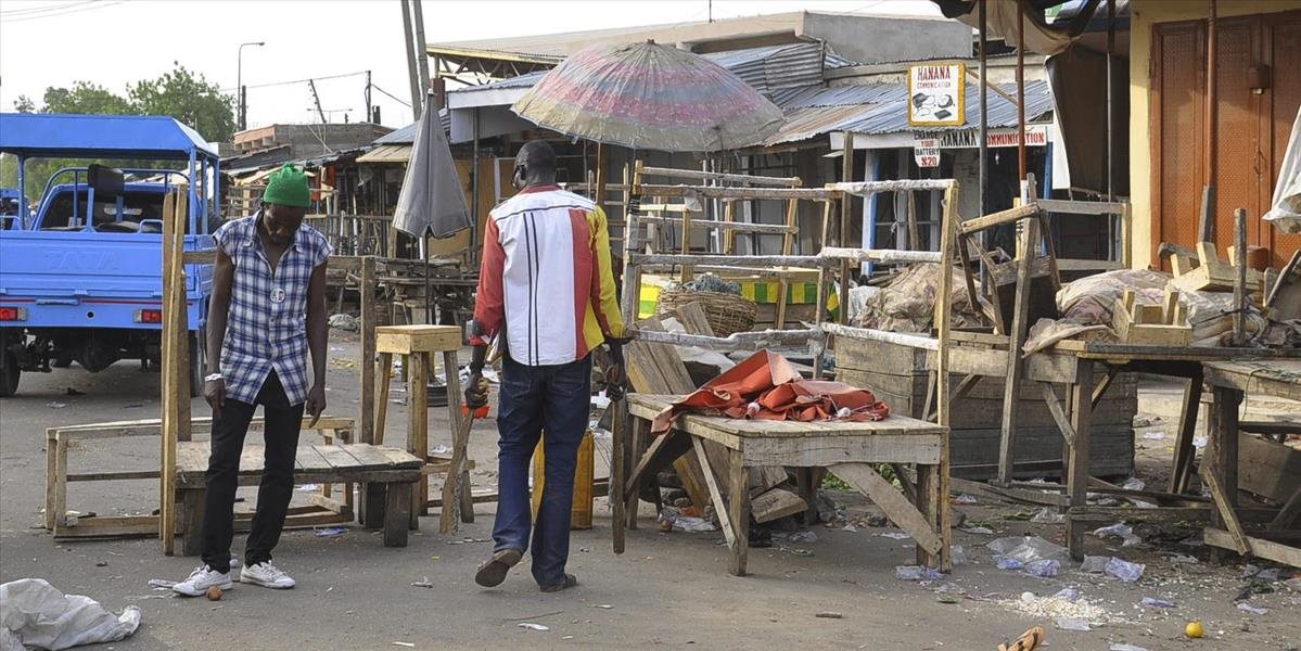 Tínedžerka sa odpálila na preplnenom nigérijskom trhovisku, zabila 34 ľudí
