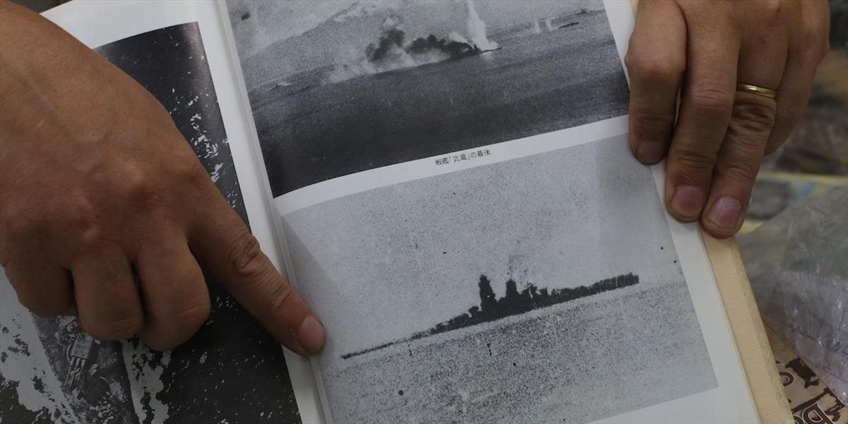 Slávnu japonskú vojnovú loď Musaši zrejme roztrhol podmorský výbuch
