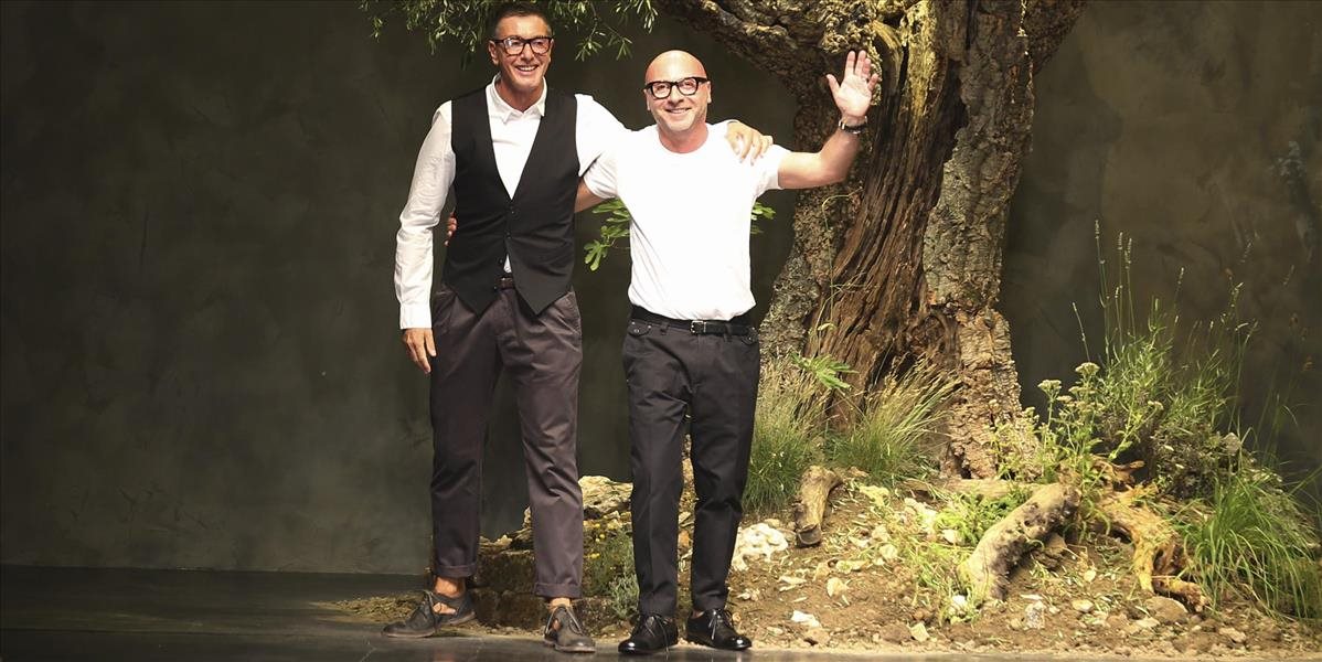 Známi homosexuálni návrhári Dolce&Gabbana: Skutočná rodina je tradičná rodina