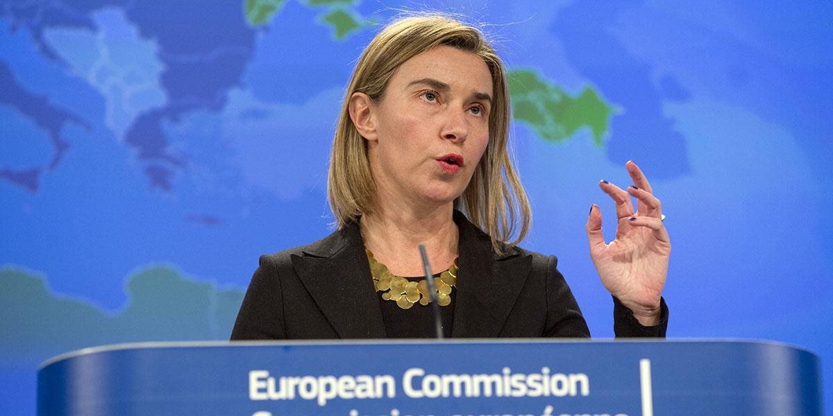 Mogheriniová: EÚ zotrváva pri politike odsúdenia ruskej anexie Krymu