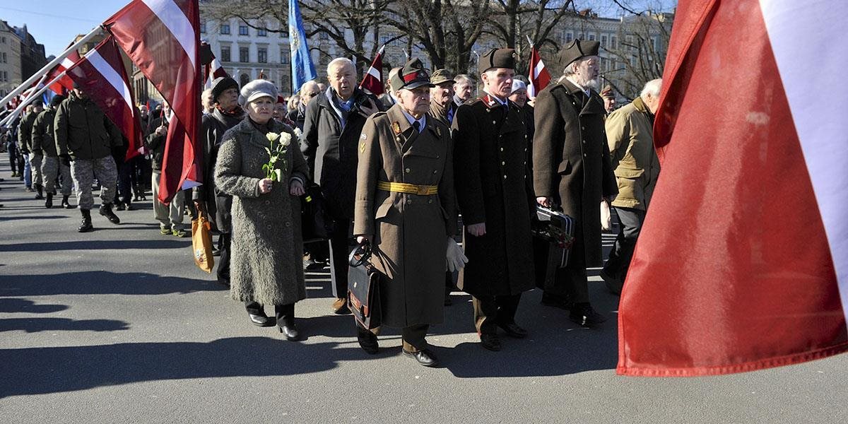 V hlavnom meste Riga pochodovali veteráni nacistických jednotiek SS