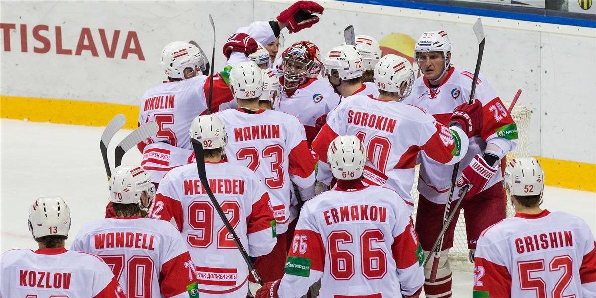 KHL: Návrat Spartaka Moskva oznámia 21. apríla