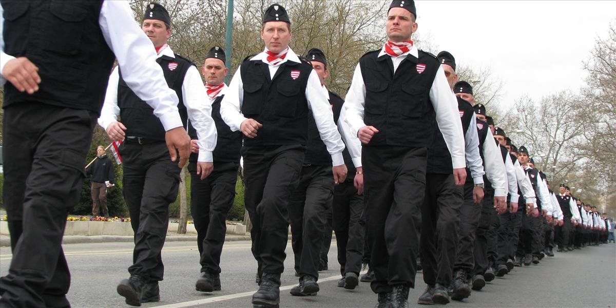 Maďarská polícia vysvetlila, prečo nezasiahla proti zakázanej Maďarskej garde