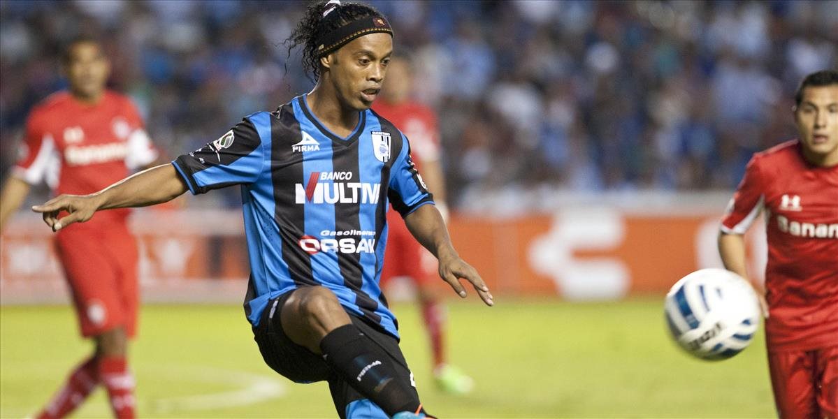 Ronaldinho je bez angažmánu, v mexickom Queretare skončil