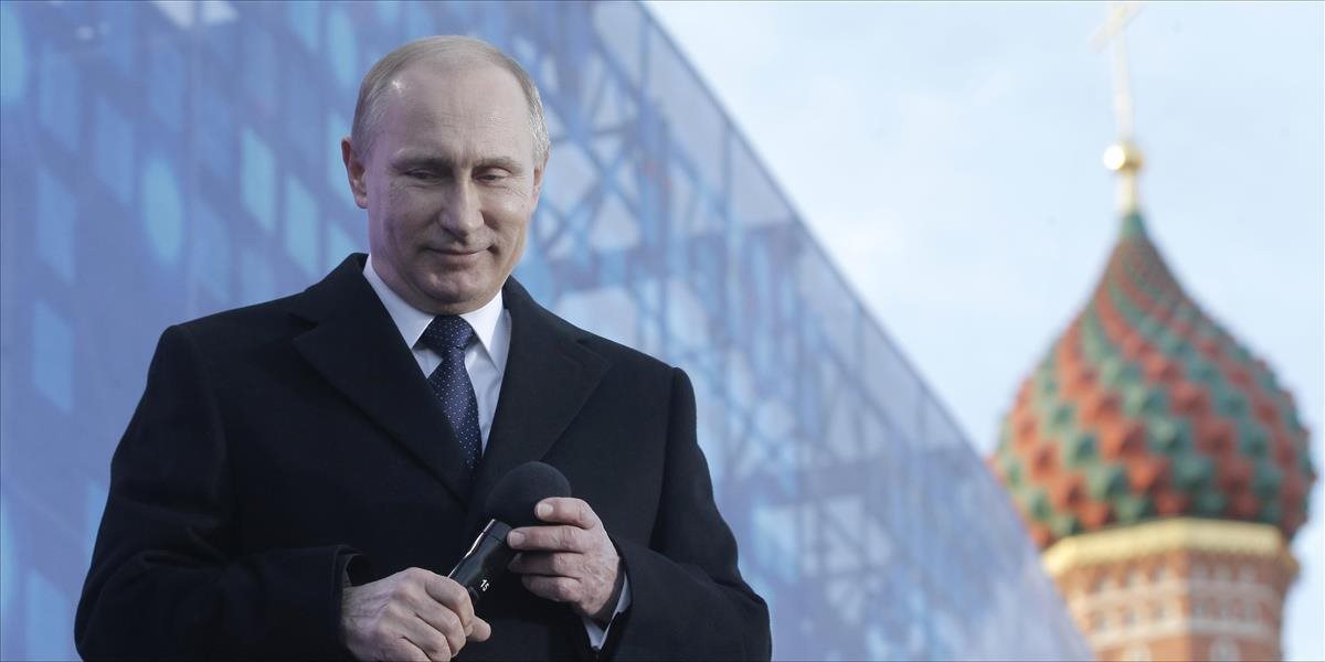 Putin na výročie anexie Krymu: Rusko prekoná všetky ťažkosti