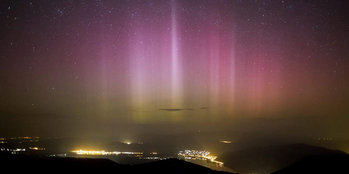FOTO Nádherné divadlo na oblohe nad Európou: Polárna žiara sa objavila aj nad Slovenskom