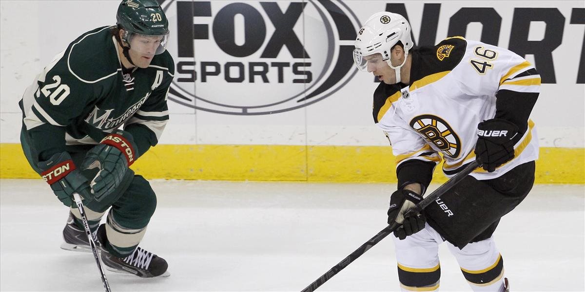 NHL: Krejčí sa vráti do zostavy Bostonu počas víkendu