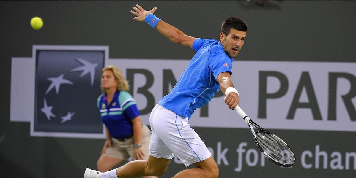 ATP Indian Wells: Djokovič postúpil bez boja do semifinále turnaja
