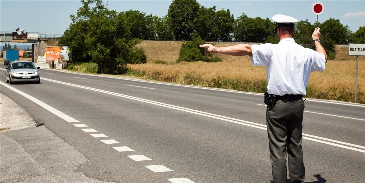 Vodiči pozor! V Bratislavskom kraji bude popoludní osobitná kontrola na cestách