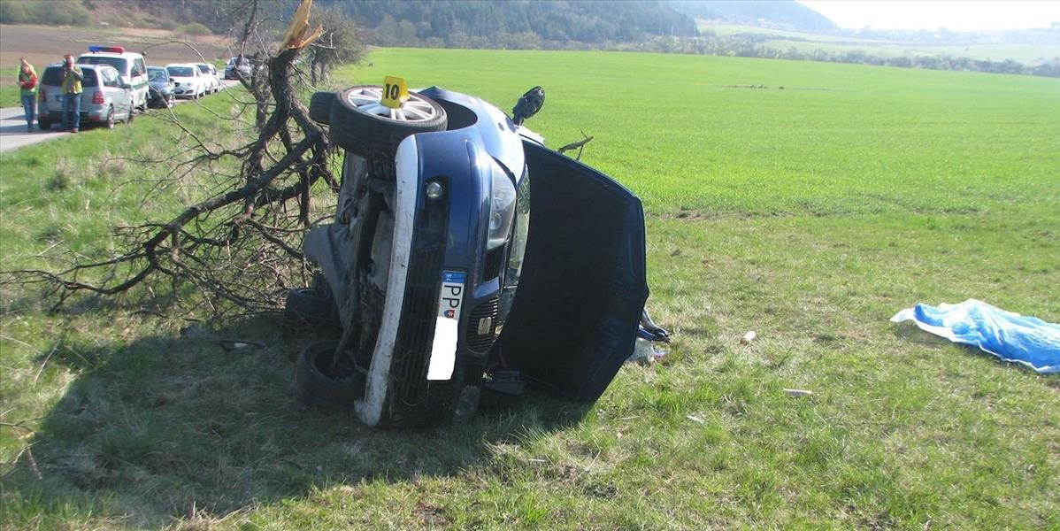 Tragická nehoda v okrese Žilina: Žena (†28) zahynula po náraze do stromu