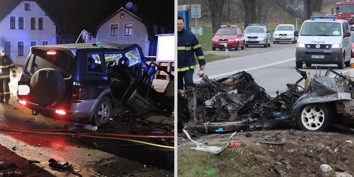 Hrôzostrašné nehody v Česku: Hlásia štyroch mŕtvych a desať zranených