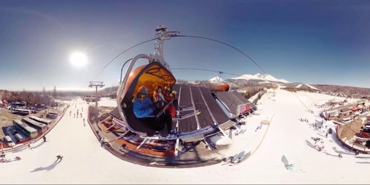 Vo Vysokých Tatrách natočili VIDEO s 360–stupňovým pohľadom