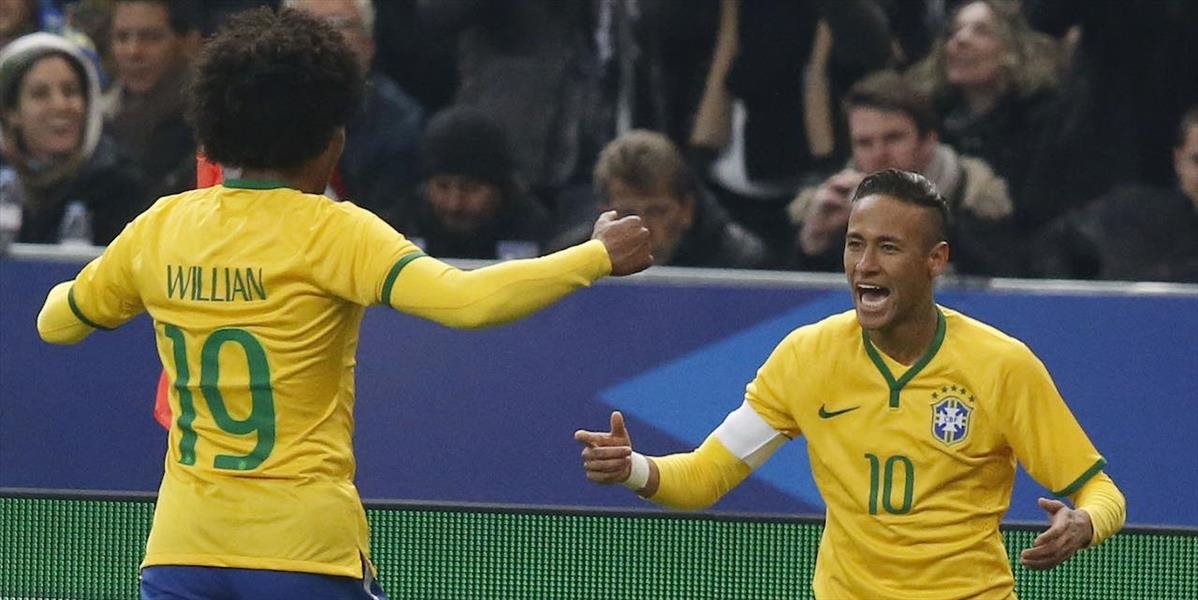 Brazília zdolala Francúzsko na Stade de France