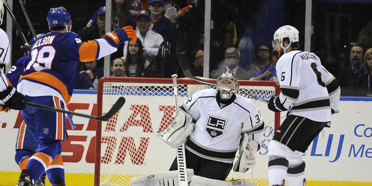 NHL: Kings zdolali Halákových Islanders, prestrelka v Detroite