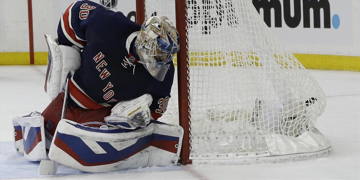 NHL: Henrik Lundqvist už sedel na striedačke NY Rangers