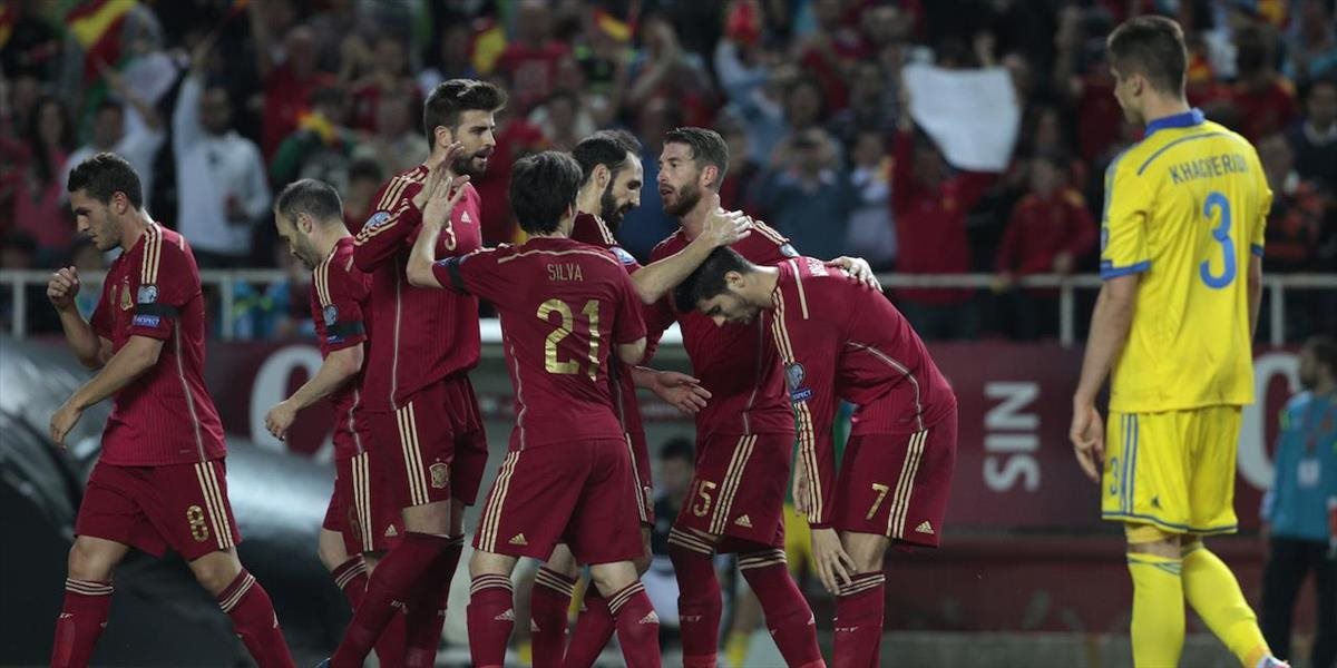 Španieli zdolali Ukrajinu 1:0, Macedónci prehrali s Bieloruskom