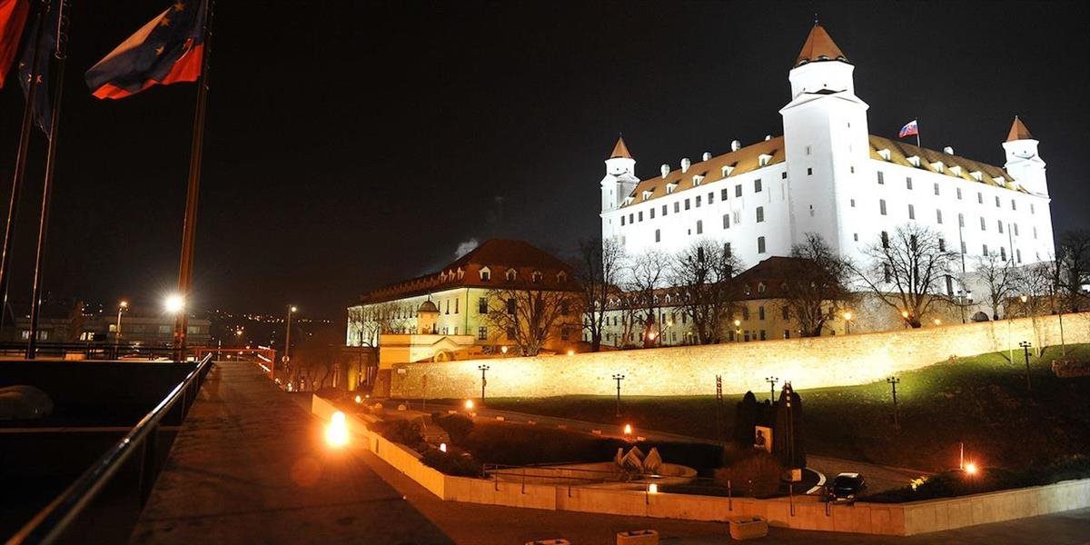 Bratislavský hrad v sobotu na hodinu zhasne
