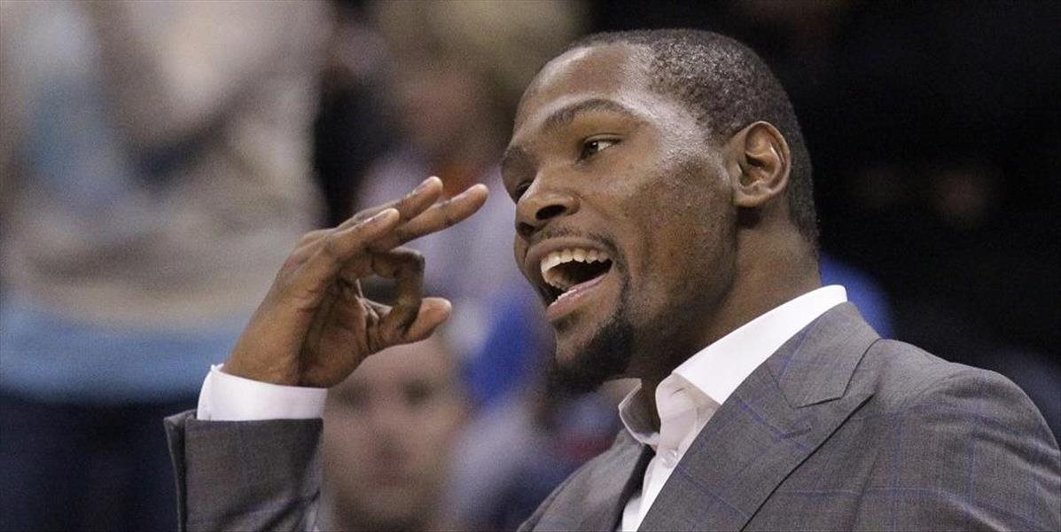 NBA: Durant musí na operáciu, sezóna sa pre neho skončila